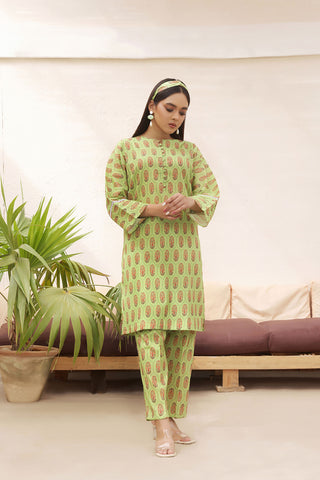 2 Pcs Printed Lawn Suit - ZARA 2.0