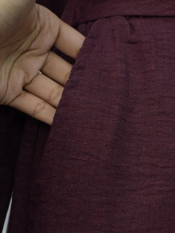 CHERRY COLA - MAROON CO-ORD