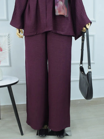 PLUM BERRY - BURGUNDY CO-ORD
