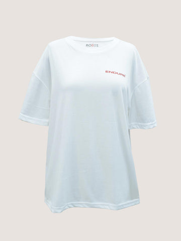 ENDURE - WHITE OVERSIZED T-SHIRT