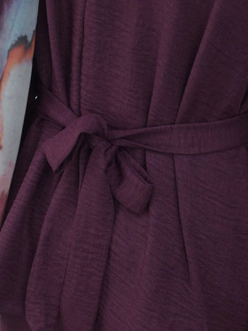 PLUM BERRY - BURGUNDY CO-ORD