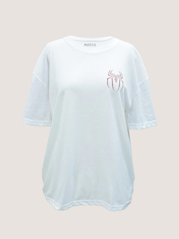 SPIDEY - WHITE OVERSIZED T-SHIRT