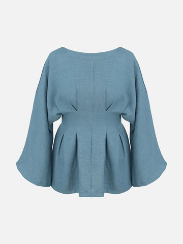DUSTY BLUEBERRY - MUTED BLUE CO-ORD
