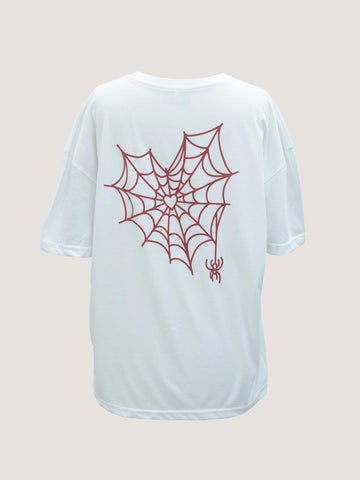 SPIDEY - WHITE OVERSIZED T-SHIRT