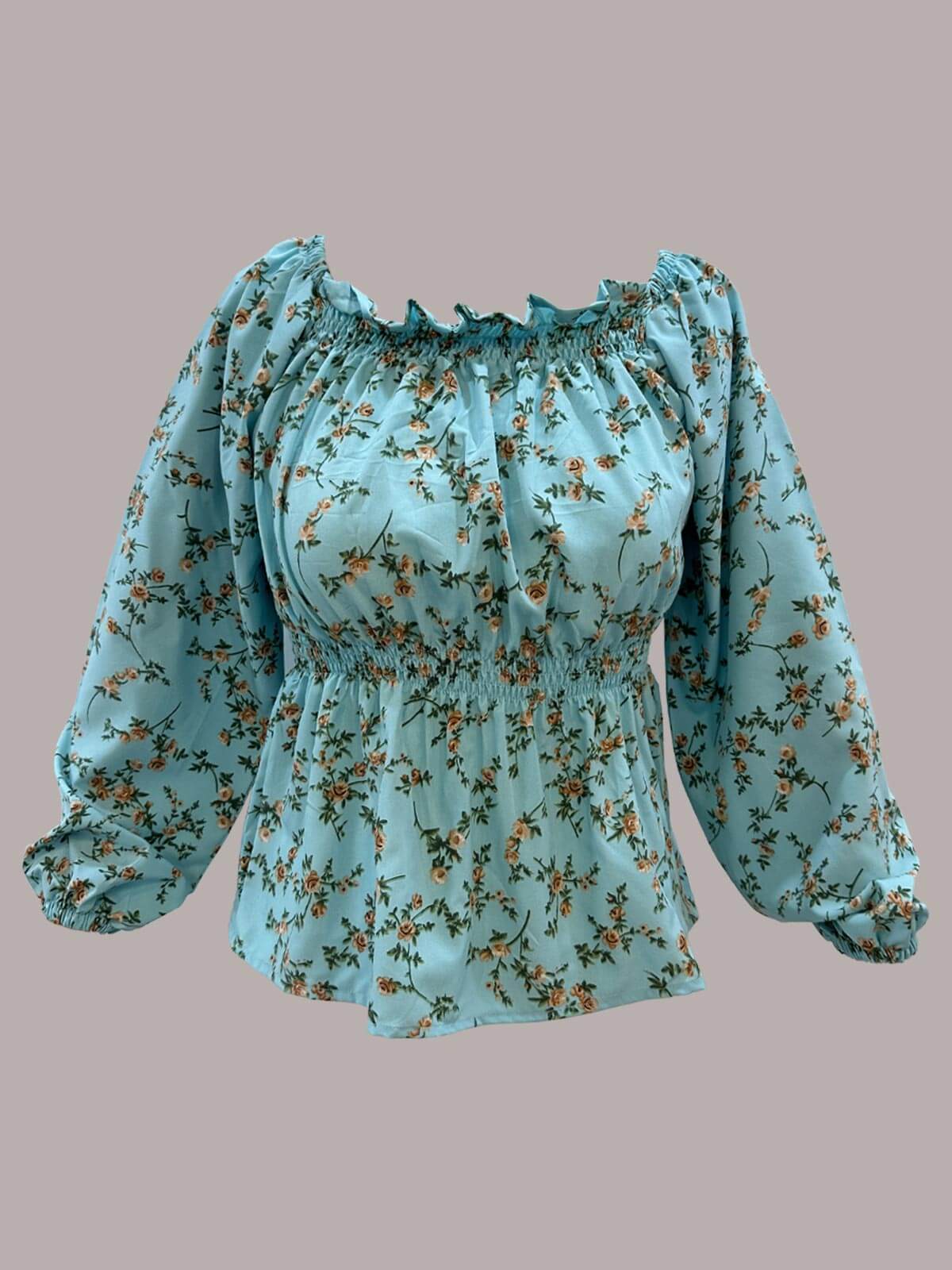 PETAL CHARM - FLORAL BLOUSE