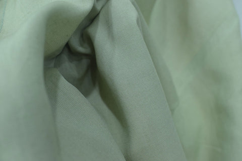 SAGE DEW - SAGE GREEN OVERSIZED BUTTON-DOWN SHIRT