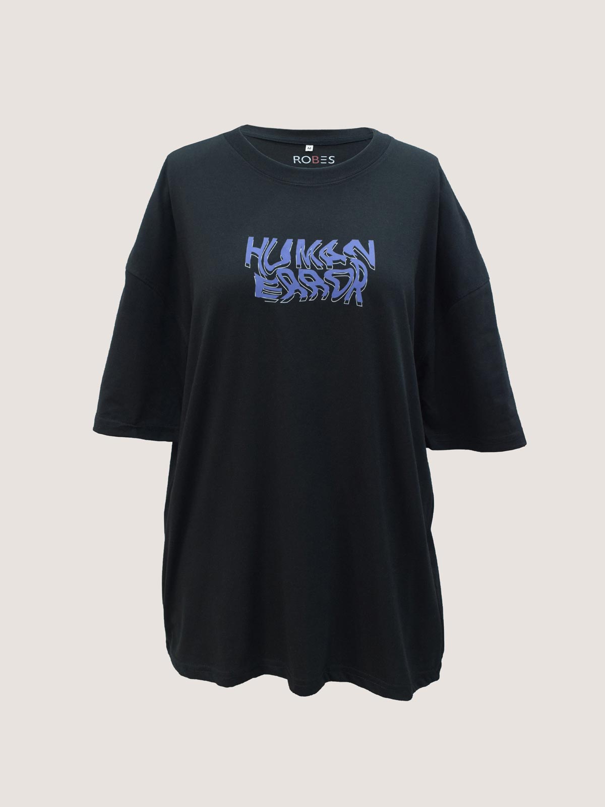 HUMAN ERROR - BLACK OVERSIZED T-SHIRT