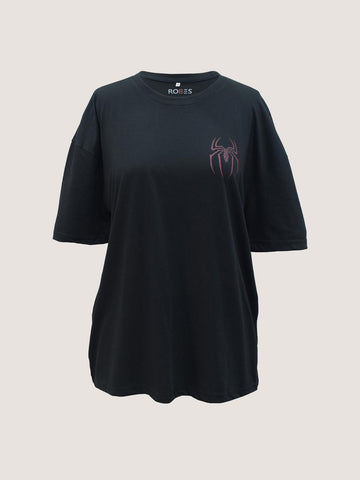 SPIDEY - BLACK OVERSIZED T-SHIRT