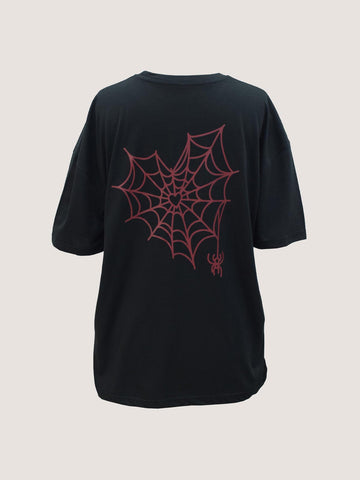SPIDEY - BLACK OVERSIZED T-SHIRT