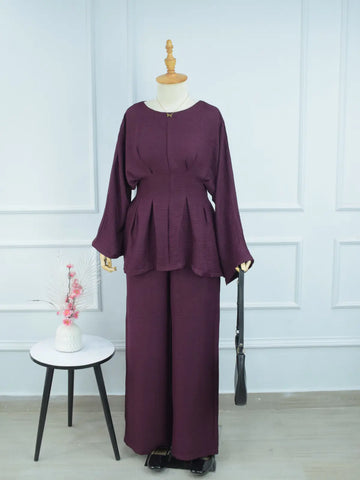 PLUM BERRY - BURGUNDY CO-ORD