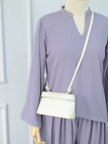 ILYRA - LILAC ASYMMETRICAL TOP