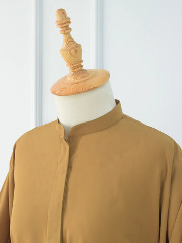 ZINNIA - MUSTARD OVERSIZED BUTTON DOWN SHIRT