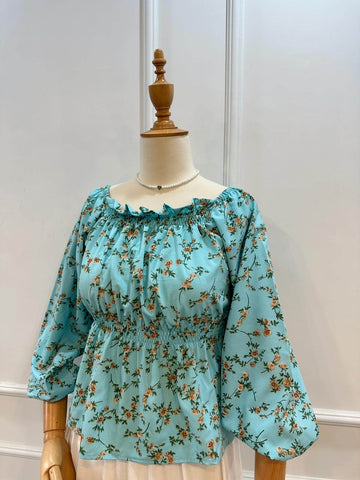 PETAL CHARM - FLORAL BLOUSE