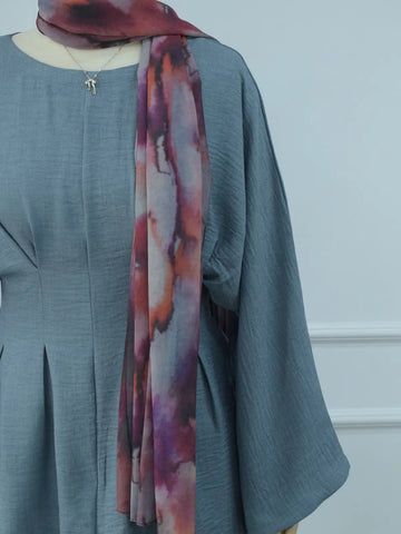 DUSTY BLUEBERRY - MUTED BLUE CO-ORD
