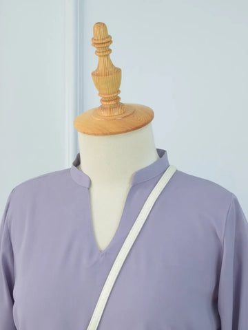 ILYRA - LILAC ASYMMETRICAL TOP