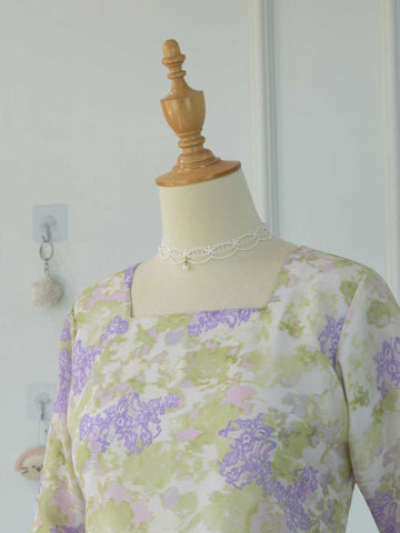 LUNELLE - WHITE FLORAL FAIRY KURTI