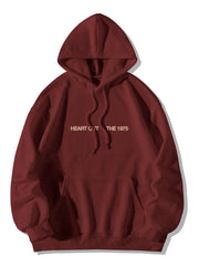HEART OUT - THE 1975 - MAROON HOODIE