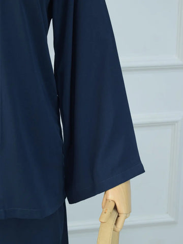 YULAN - DARK BLUE MANDARIN CO-ORD