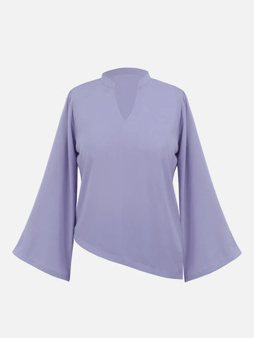 ILYRA - LILAC ASYMMETRICAL TOP