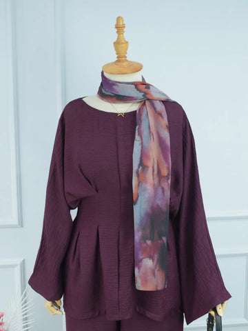 PLUM BERRY - BURGUNDY CO-ORD