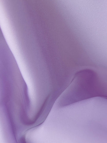 ELYSIA - LILAC SILK CAPE DRESS