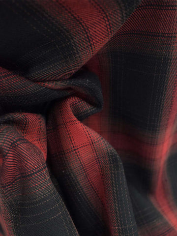 BLACK SCARLET - RED & BLACK CHECKERED SKIRT