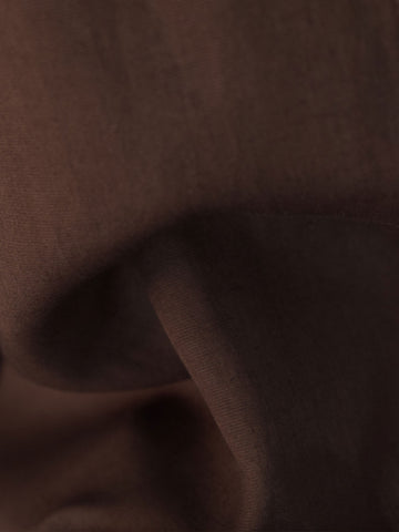 ESPRESSO - BROWN OVERSIZED BUTTON-DOWN SHIRT