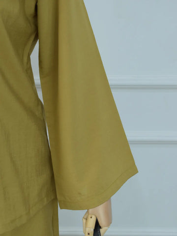 LIYANG - OLIVE MUSTARD MANDARIN CO-ORD