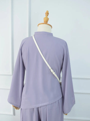 ILYRA - LILAC ASYMMETRICAL TOP