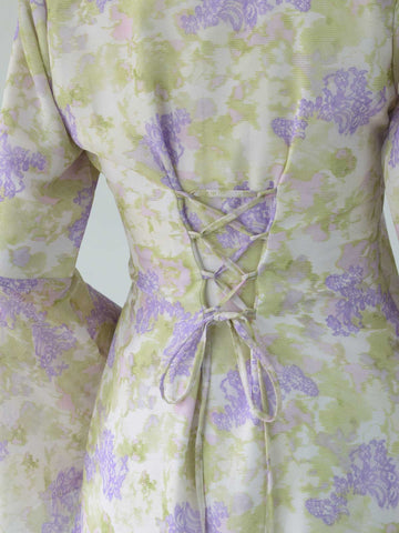 LUNELLE - WHITE FLORAL FAIRY KURTI