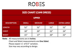 RUSSET CAMI DRESS (1 PC)