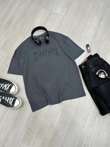 FANTASY - GREY OVERSIZED T-SHIRT