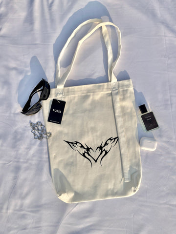 Y2K HEART TOTE BAG