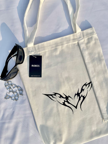 Y2K HEART TOTE BAG