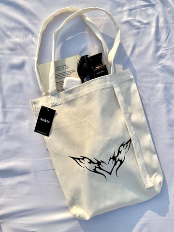 Y2K HEART TOTE BAG