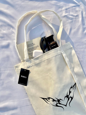 Y2K HEART TOTE BAG