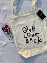 GIVE LOVE BACK TOTE BAG