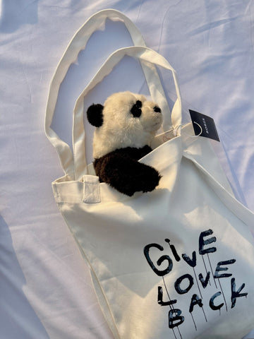 GIVE LOVE BACK TOTE BAG