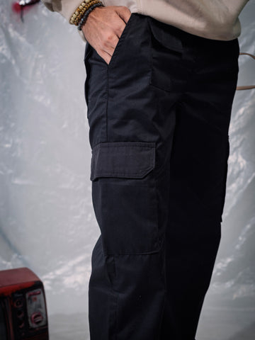 BLACK BAGGY PARACHUTE CARGO