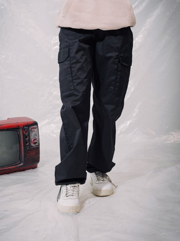 BLACK BAGGY PARACHUTE CARGO