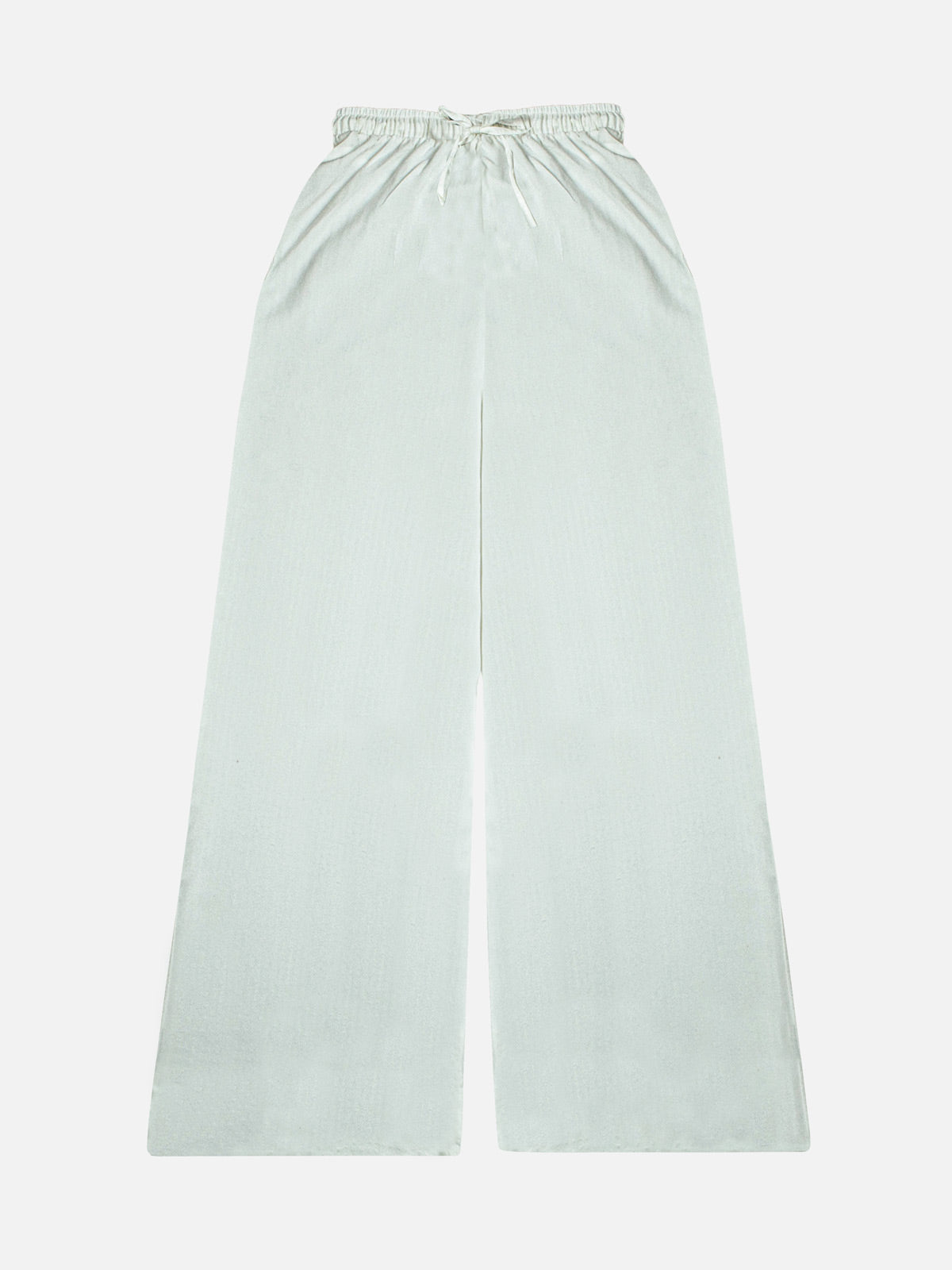 White Robe Pants VANILLA - WHITE WIDE LEG PANTS – ROBES