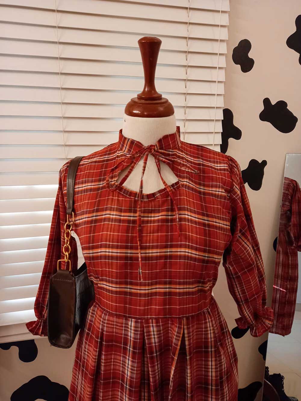 CHERY GRUNGE 2.0 - PLAID SHORT DRESS - ROBES