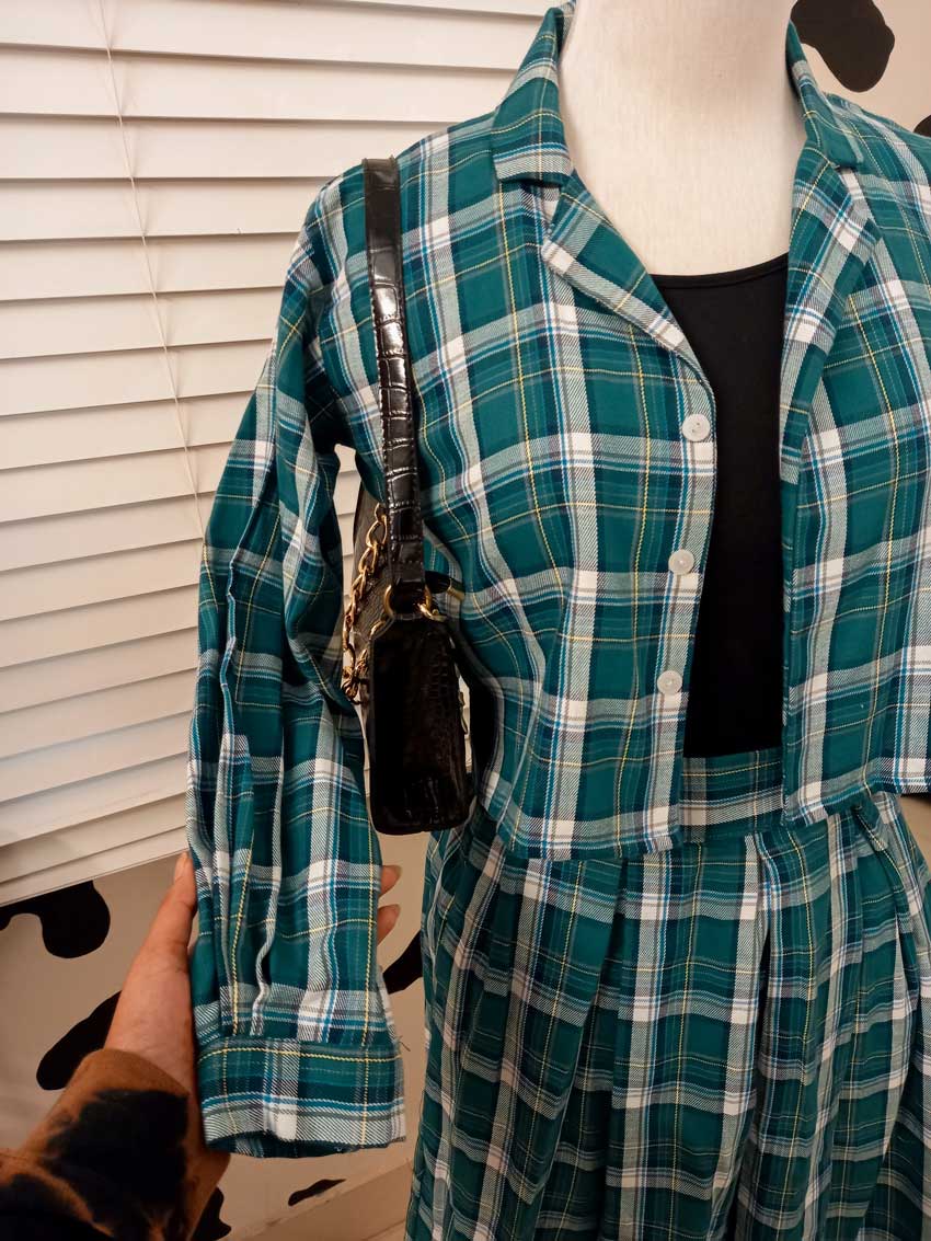 FOREST GRUNGE - PLAID SKIRT - ROBES