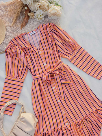PEACH BLISSE MAXI