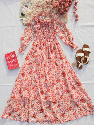 DREAMY BLUSH MAXI - ROBES