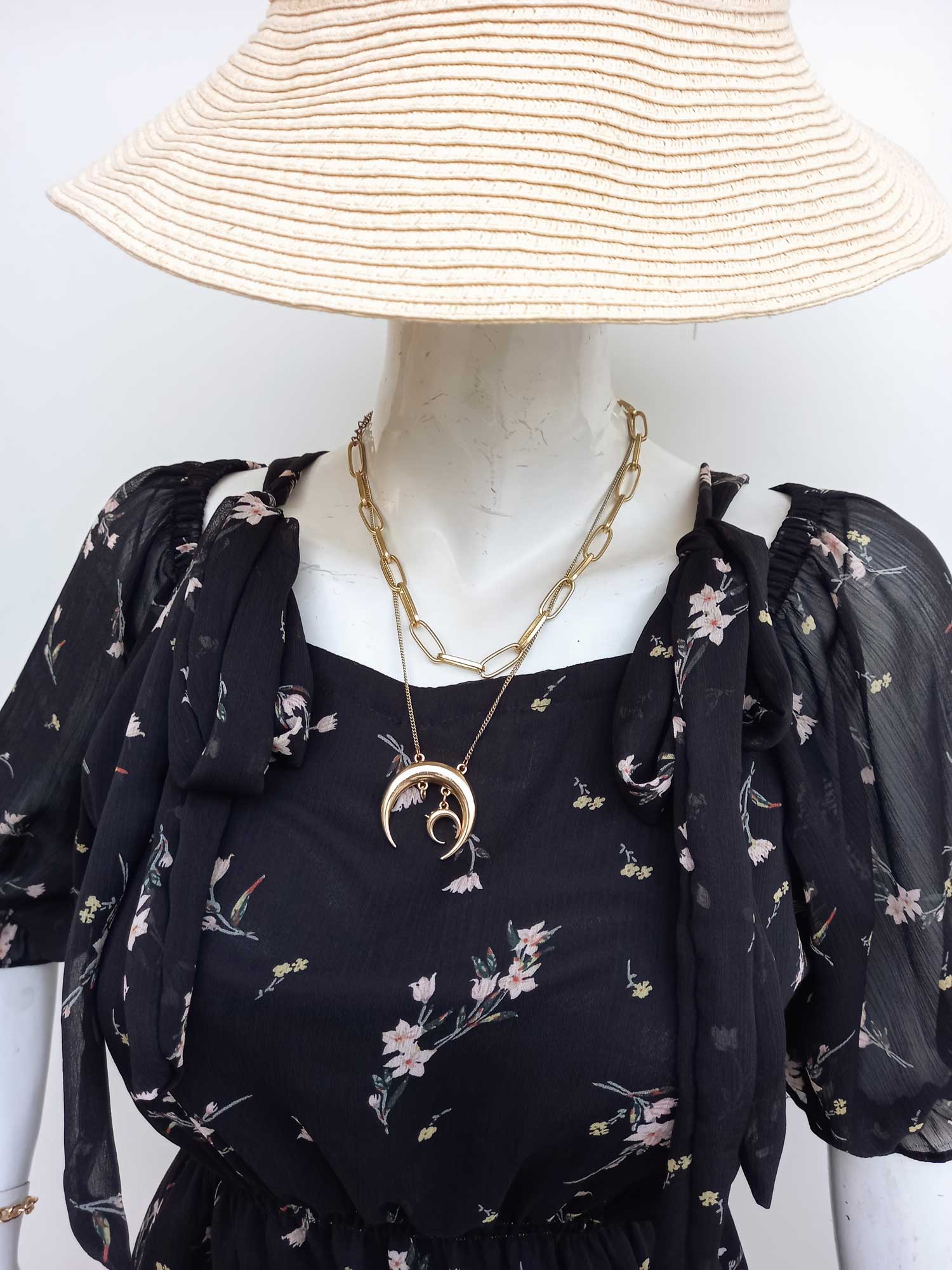 BLOSSOM IN THE NIGHT SHORT DRESS - ROBES