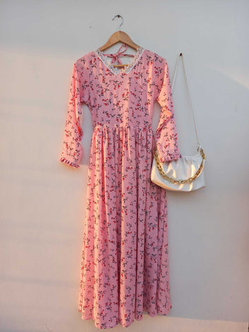 FLOWERBOMB LACE MAXI - ROBES