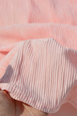 PEACH PLEATED SKIRT - ROBES